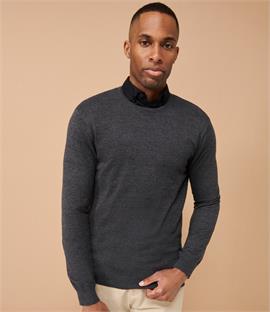 Henbury Lightweight Crew Neck Sweater